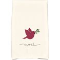 thumbnail image 1 of Simply Daisy 18" x 30" Noel Bird Holiday Animal Print Kitchen Towel, 1 of 2