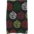 thumbnail image 1 of Simply Daisy 18" x 30" Painterly Bulbs Holiday Geometric Print Kitchen Towel, 1 of 2