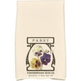 thumbnail image 1 of Simply Daisy 18" x 30" Pansy Floral Print Kitchen Towel, 1 of 2