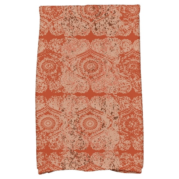 Simply Daisy 18" x 30" Patina Geometric Print Hand Towel
