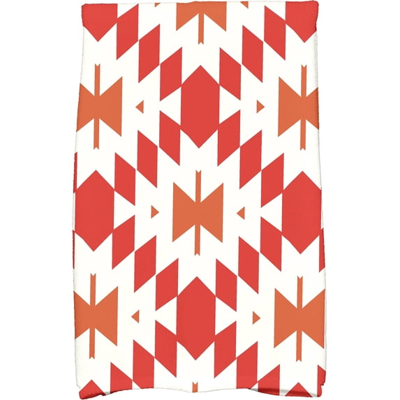 Simply Daisy 18" x 30" Patna Geometric Print Kitchen Towel