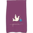 thumbnail image 1 of Simply Daisy 18" x 30" Peace Dove Holiday Animal Print Kitchen Towel, 1 of 2