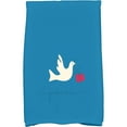 thumbnail image 1 of Simply Daisy 18" x 30" Peace Dove Holiday Animal Print Kitchen Towel, 1 of 2
