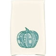 thumbnail image 1 of Simply Daisy 18" x 30" Pumpkin Patch Holiday Geometric Print Kitchen Towel, 1 of 2