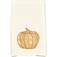thumbnail image 1 of Simply Daisy 18" x 30" Pumpkin Patch Holiday Geometric Print Kitchen Towel, 1 of 2