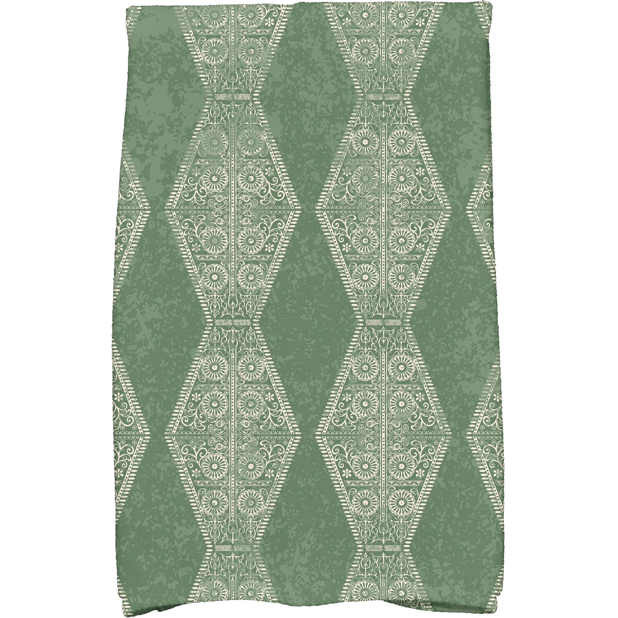 Simply Daisy 18" x 30" Pyramid Stripe Geometric Print Kitchen Towel