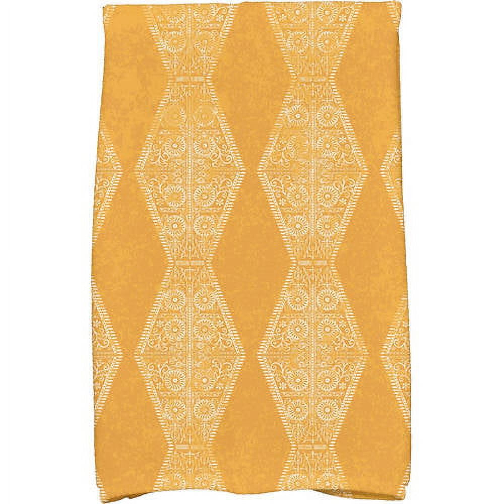 Simply Daisy 18" x 30" Pyramid Stripe Geometric Print Kitchen Towel