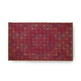 thumbnail image 1 of Simply Daisy 18" x 30" Red Layered Sun Tile Rug, 1 of 5