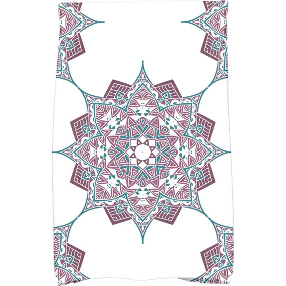 Simply Daisy 18" x 30" Rhapsody Geometric Print Kitchen Towel