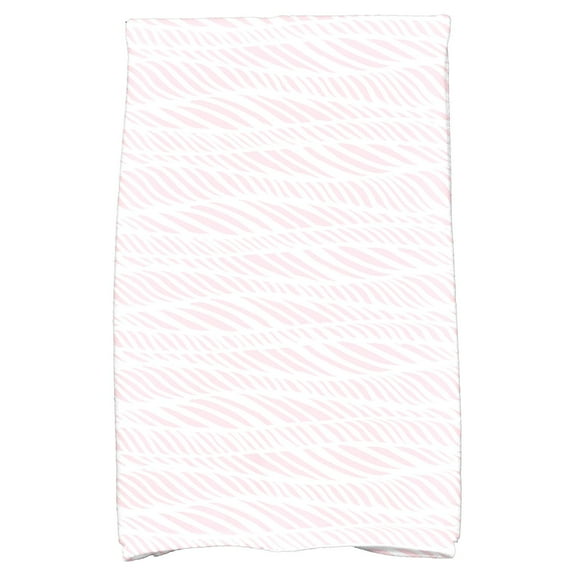 Simply Daisy 18" x 30" Rolling Waves Geometric Print Kitchen Towel