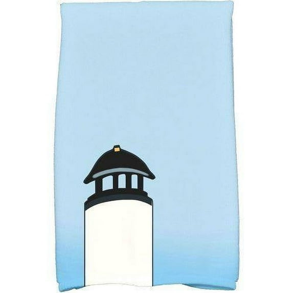 Simply Daisy 18" x 30" Safe Harbor (Navy One) Geometric Print Kitchen Towel