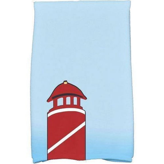 Simply Daisy 18" x 30" Safe Harbor (Navy One) Geometric Print Kitchen Towel