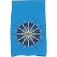 thumbnail image 1 of Simply Daisy 18" x 30" Sea Wheel Geometric Print Kitchen Towel, 1 of 2