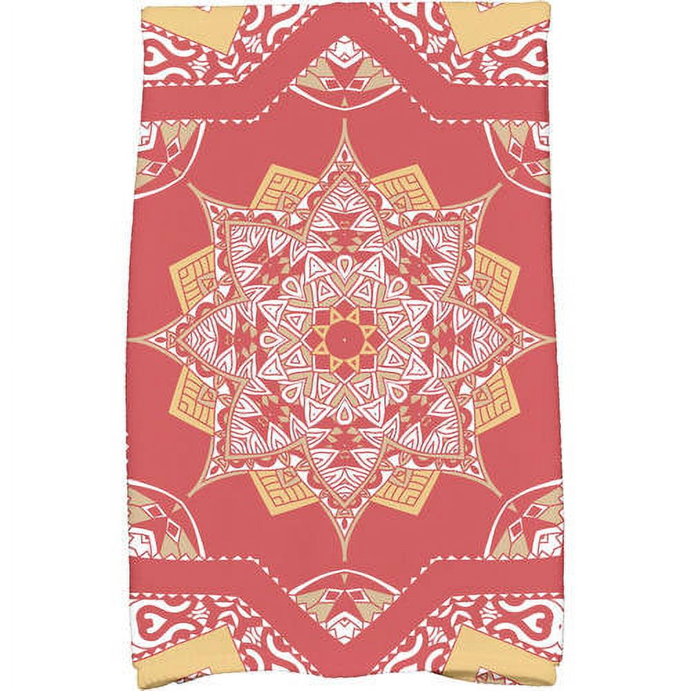 Simply Daisy 18" x 30" Shawl Geometric Print Kitchen Towel