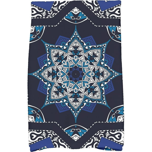 Simply Daisy 18" x 30" Shawl Geometric Print Kitchen Towel