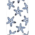 thumbnail image 1 of Simply Daisy 18" x 30" Soft Starfish Geometric Print Kitchen Towel, 1 of 2