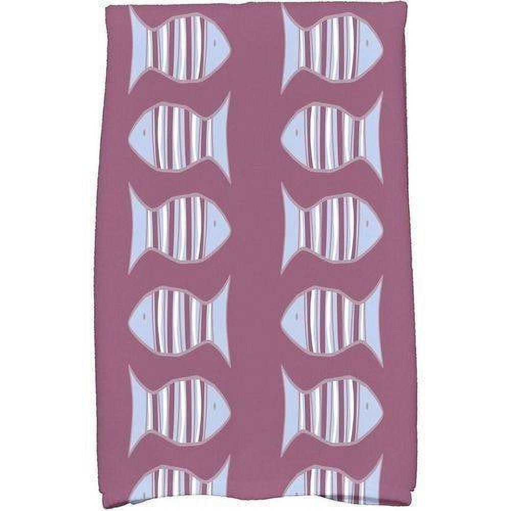 Simply Daisy 18" x 30" Something's Fishy Animal Print Kitchen Towel