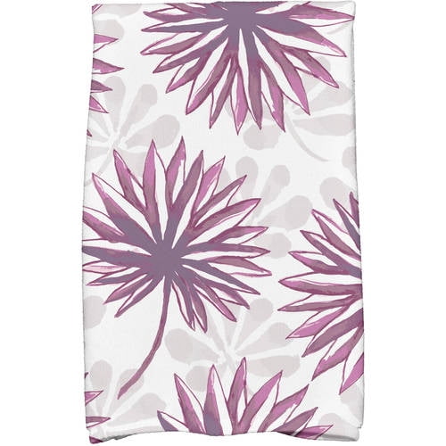 Simply Daisy 18" x 30" Spike and Stamp Floral Print Kitchen Towels