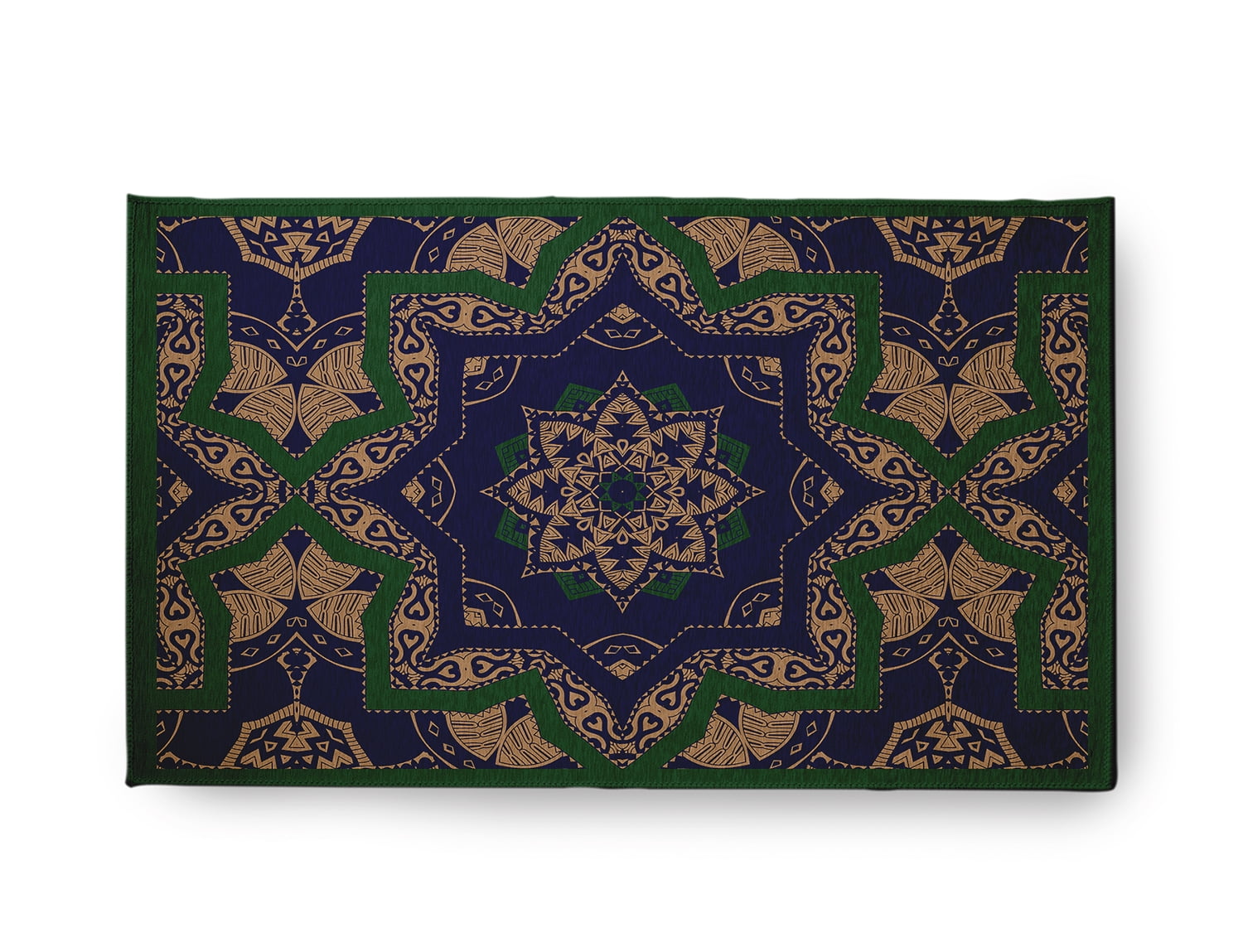 Simply Daisy 18" x 30" Spring Navy Shawl Rug