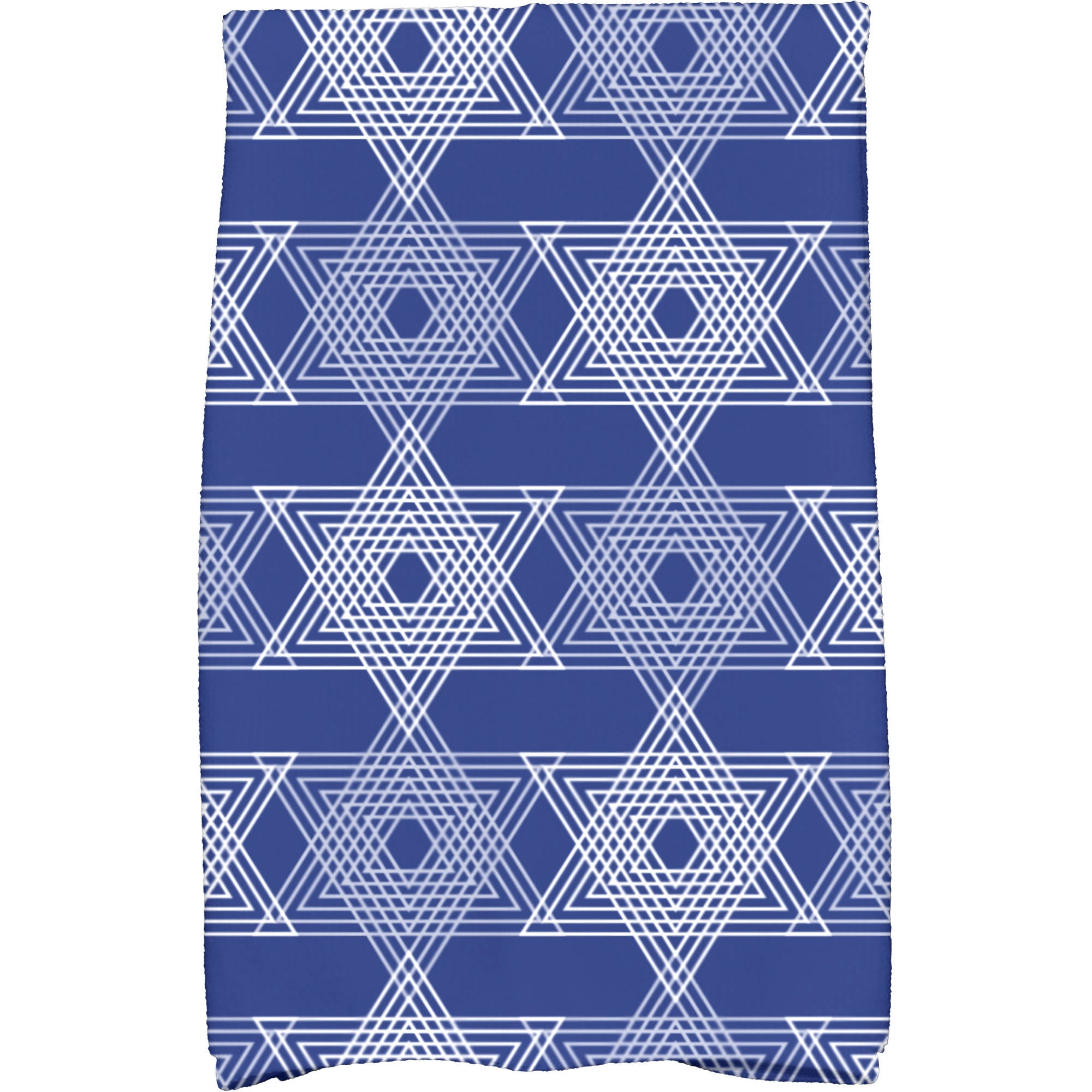 Simply Daisy 18" x 30" Star Light Holiday Geometric Print Kitchen Towel