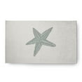 thumbnail image 1 of Simply Daisy 18 x 30 Starfish Nautical Chenille Rug, Pretty Grey, 1 of 4
