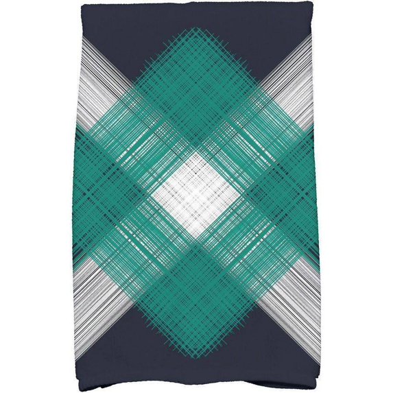 Simply Daisy 18" x 30" String Art Geometric Print Kitchen Towel