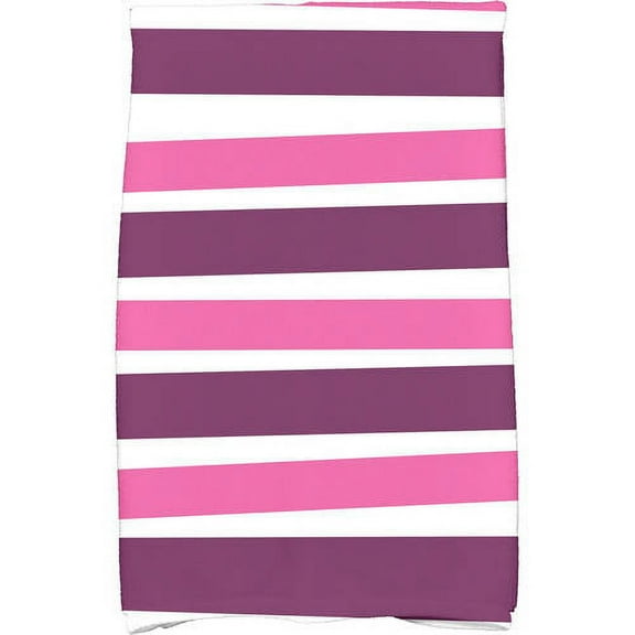 Simply Daisy 18" x 30" Stripes Holiday Stripe Print Kitchen Towel