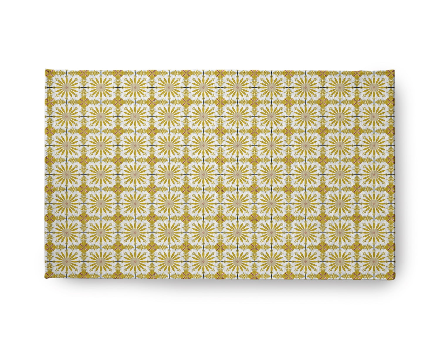 Simply Daisy 18" x 30" Sunny Mustard Chaney Rug