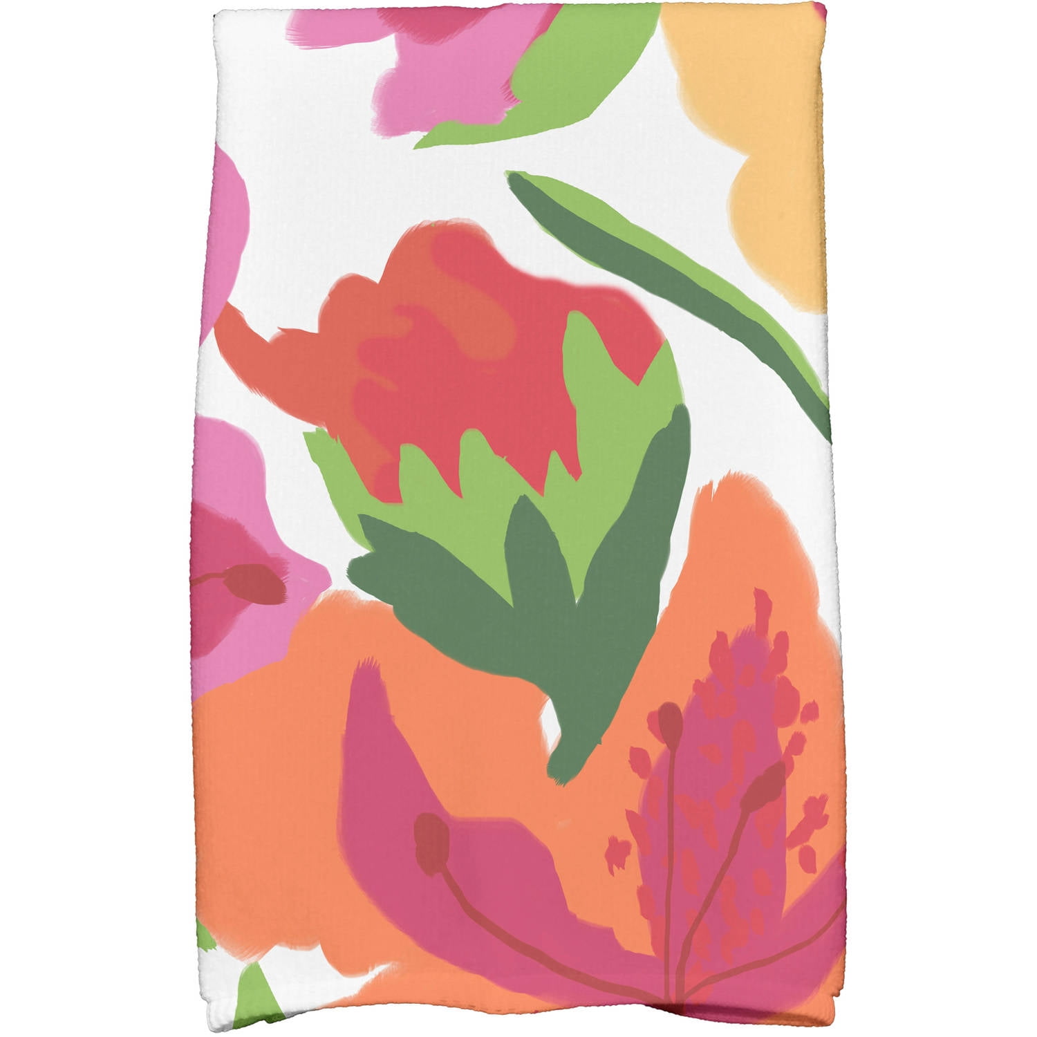 Simply Daisy 18" x 30" Tropical Floral Floral Print Kitchen Towels