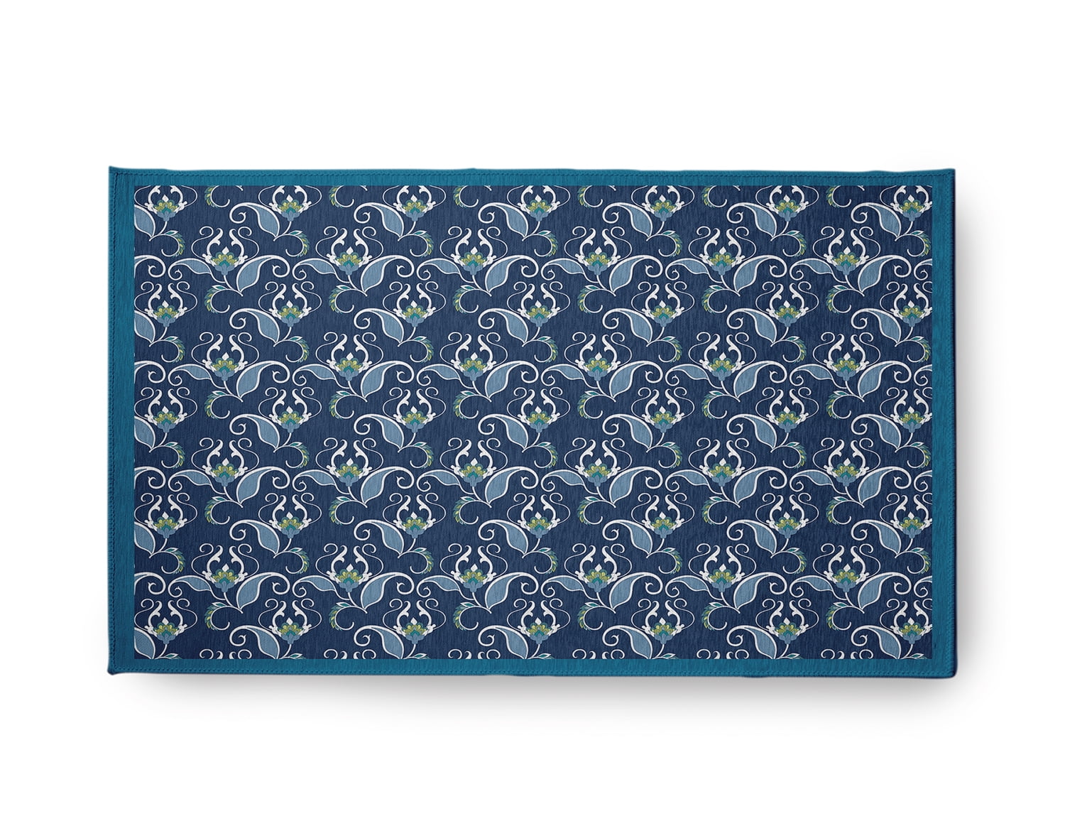 Simply Daisy 18" x 30" Unreal Teal West Indies Rug