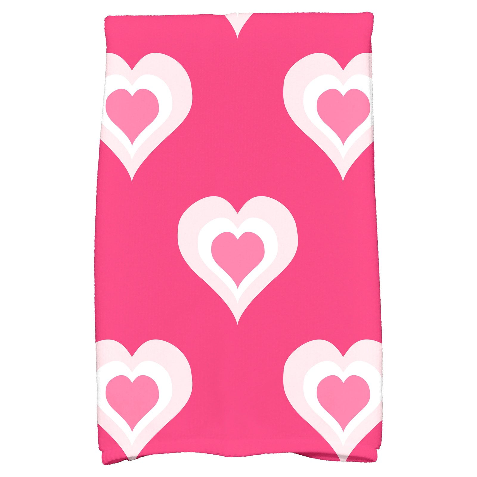 Simply Daisy 18" x 30" Valentine Print Hand Towel