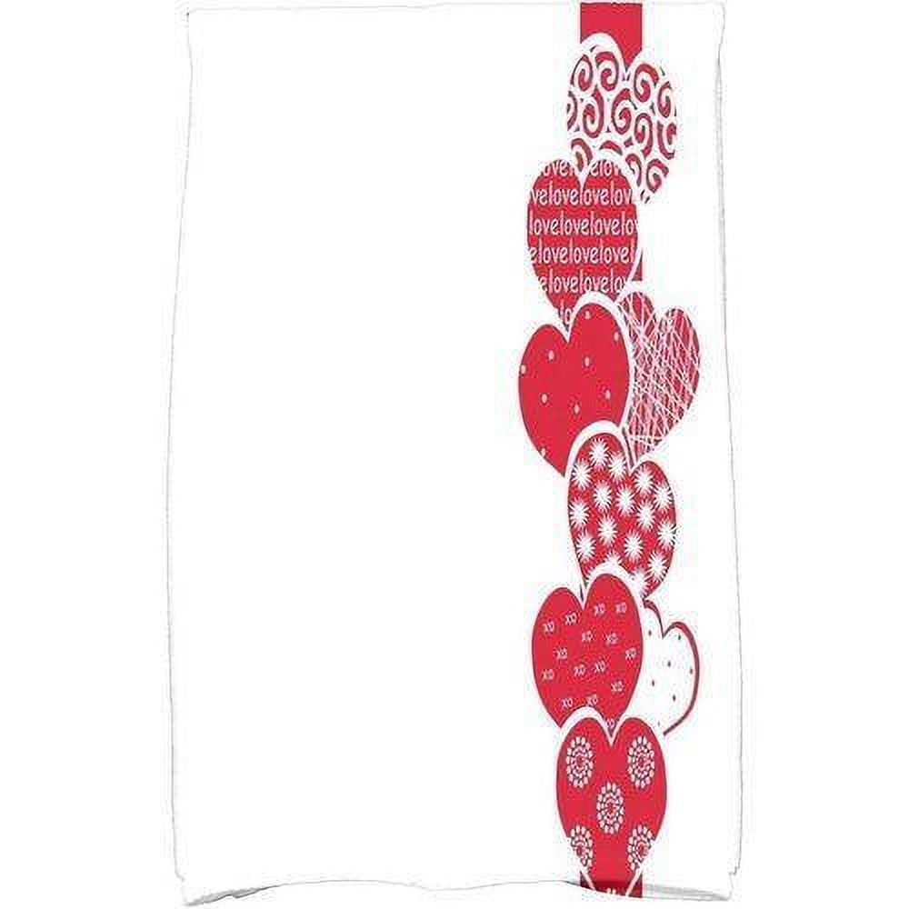Simply Daisy 18" x 30" Valentine Print Kitchen Towel