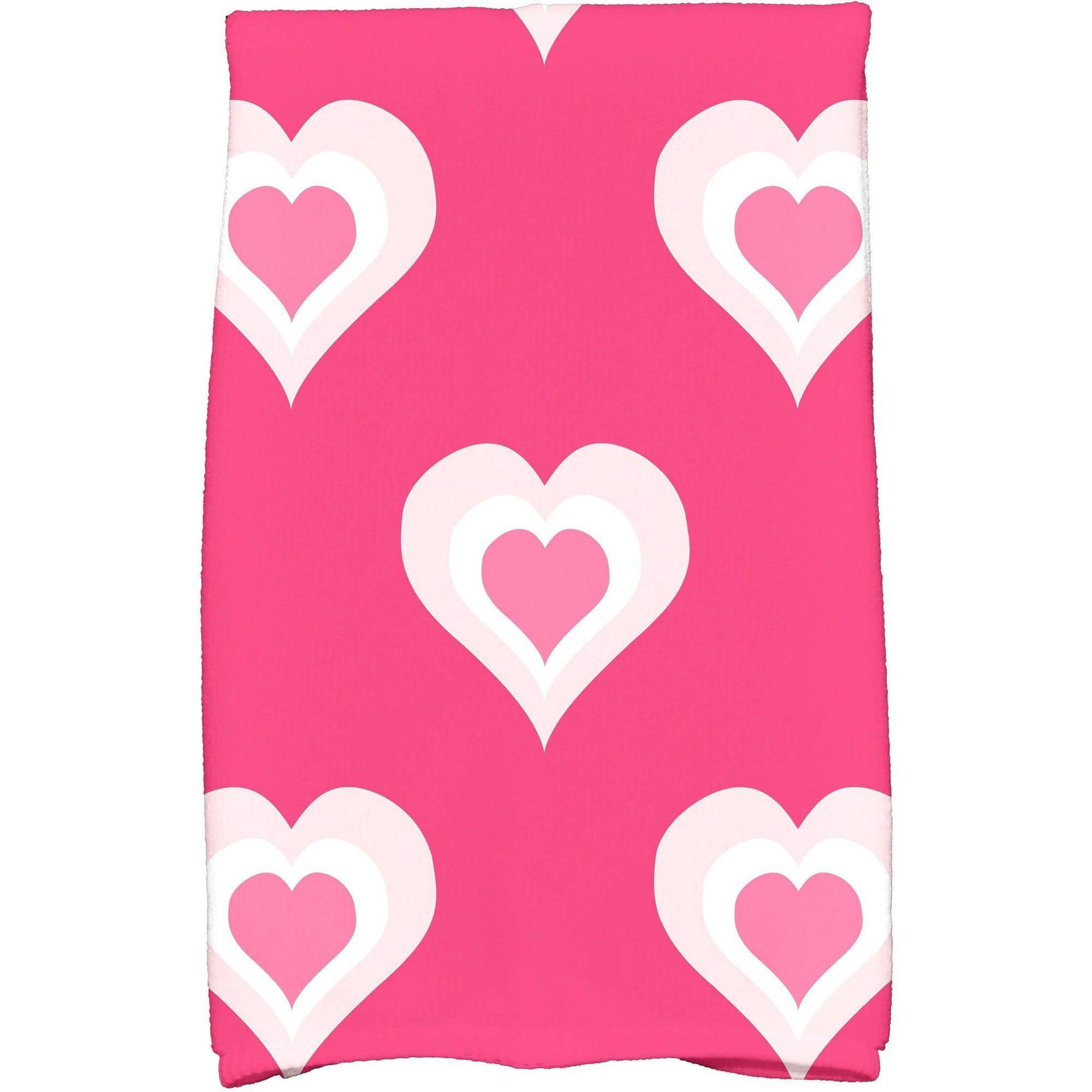 Simply Daisy 18" x 30" Valentine Print Kitchen Towel