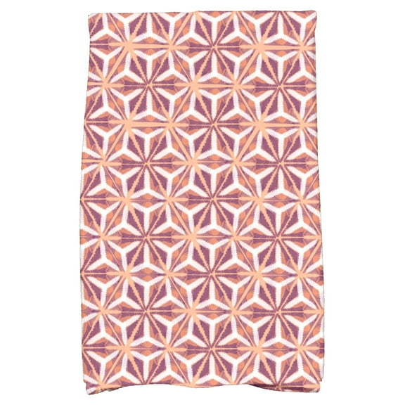 Simply Daisy 18" x 30" Water Mosaic Geometric Print Kitchen Towel