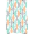 thumbnail image 1 of Simply Daisy 18" x 30" Wavy Splash Geometric Print Kitchen Towel, 1 of 2