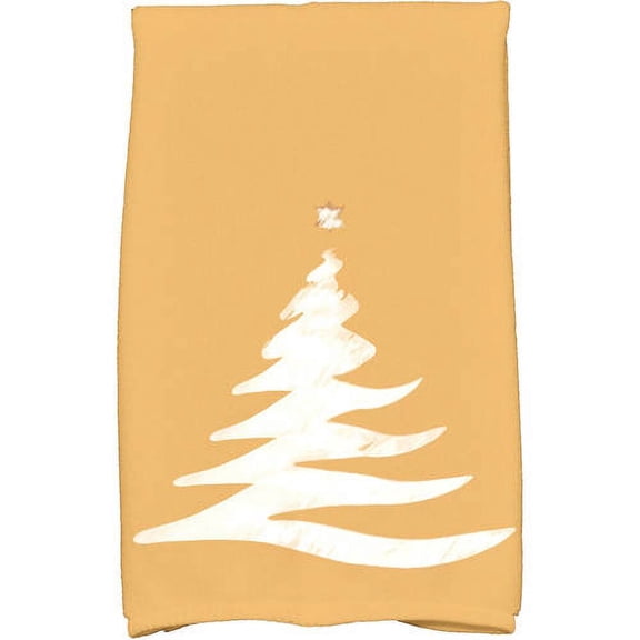 Simply Daisy 18" x 30" Wishing Tree Holiday Geometric Print Kitchen Towel