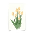 thumbnail image 1 of Simply Daisy, 18 x 30 inch, Pretty Little Flower Kitchen Towel, Yellow, 1 of 2