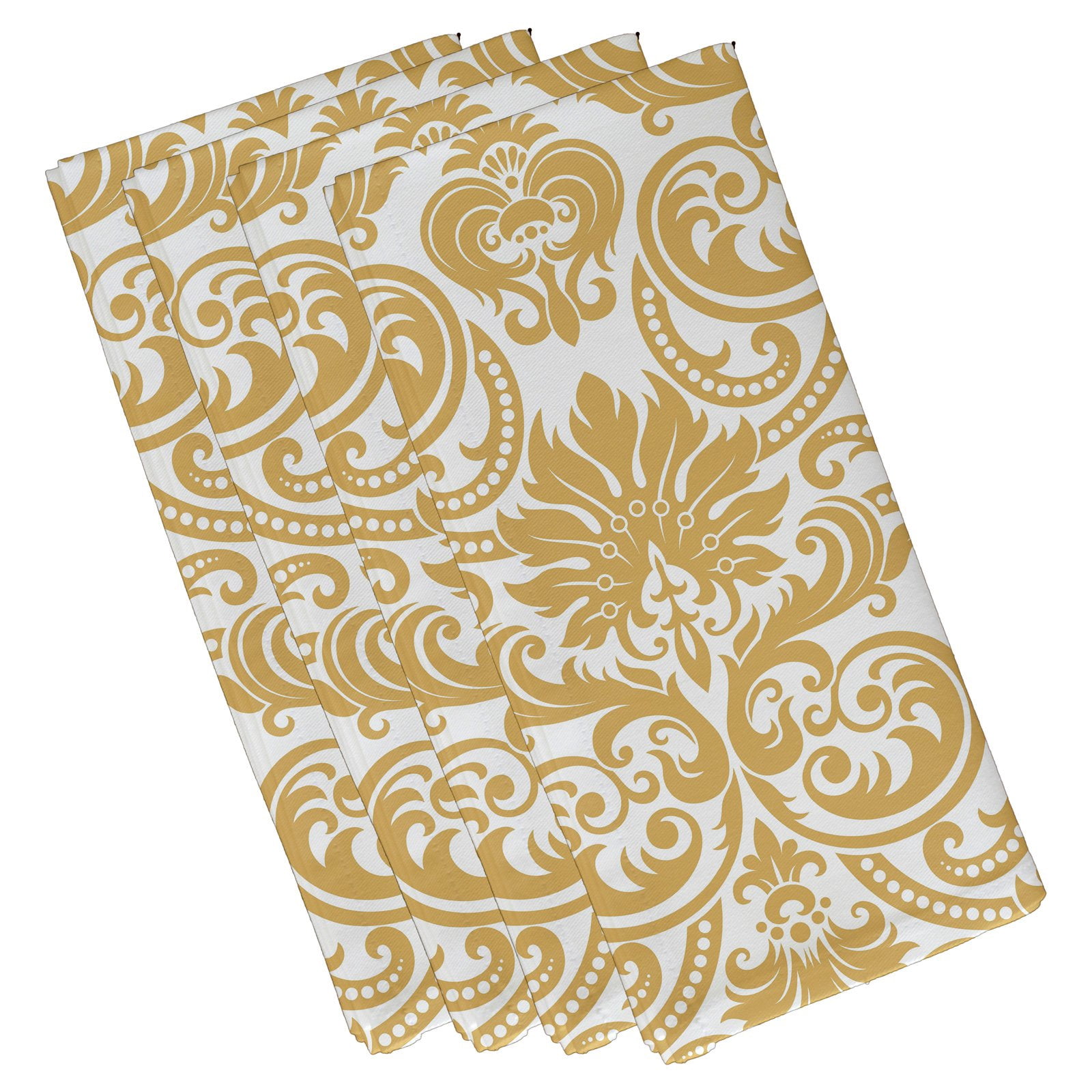 Simply Daisy 19" x 19" Alexys Floral Print Napkin (Set of 4)