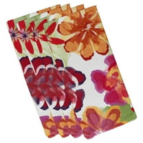 Simply Daisy 19" x 19" Ani Floral Print Napkin (Set of 4)
