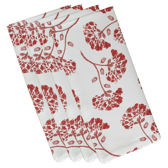 Simply Daisy 19" x 19" April Floral Print Napkin (Set of 4)