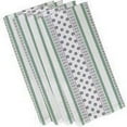 thumbnail image 1 of Simply Daisy 19" x 19" Comb Dot Stripe Print Napkin (Set of 4), 1 of 2