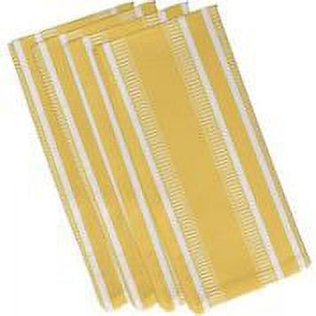 Simply Daisy 19" x 19" Dashing Stripe Stripe Print Napkin (Set of 4)