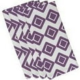thumbnail image 1 of Simply Daisy 19" x 19" Diamond Jive 1 Geometric Print Napkin (Set of 4), 1 of 2