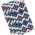 thumbnail image 1 of Simply Daisy 19" x 19" Diamond Jive 2 Geometric Print Napkin (Set of 4), 1 of 2