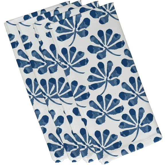 Simply Daisy 19" x 19" Ina Floral Print Napkin (Set of 4)