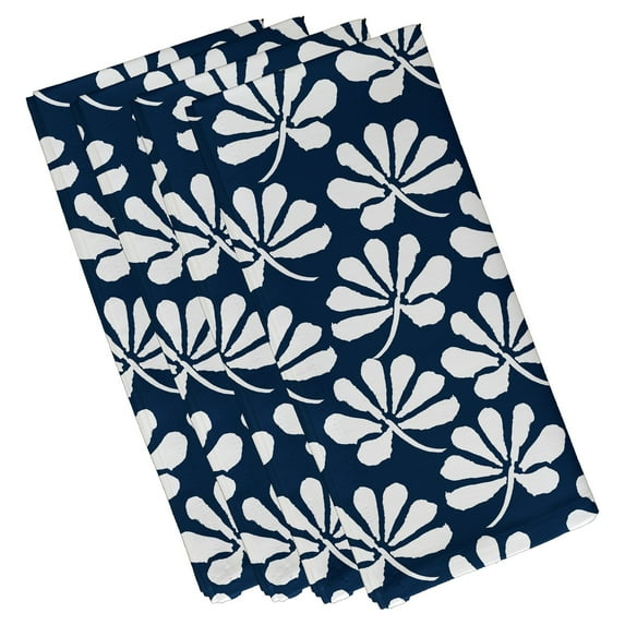 Simply Daisy 19" x 19" Ingrid Floral Print Napkin (Set of 4)