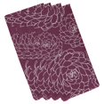 thumbnail image 1 of Simply Daisy 19" x 19" Olena Floral Print Napkin (Set of 4), 1 of 2