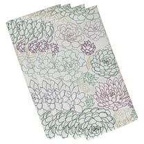 Simply Daisy 19" x 19" Opal Floral Print Napkin (Set of 4)