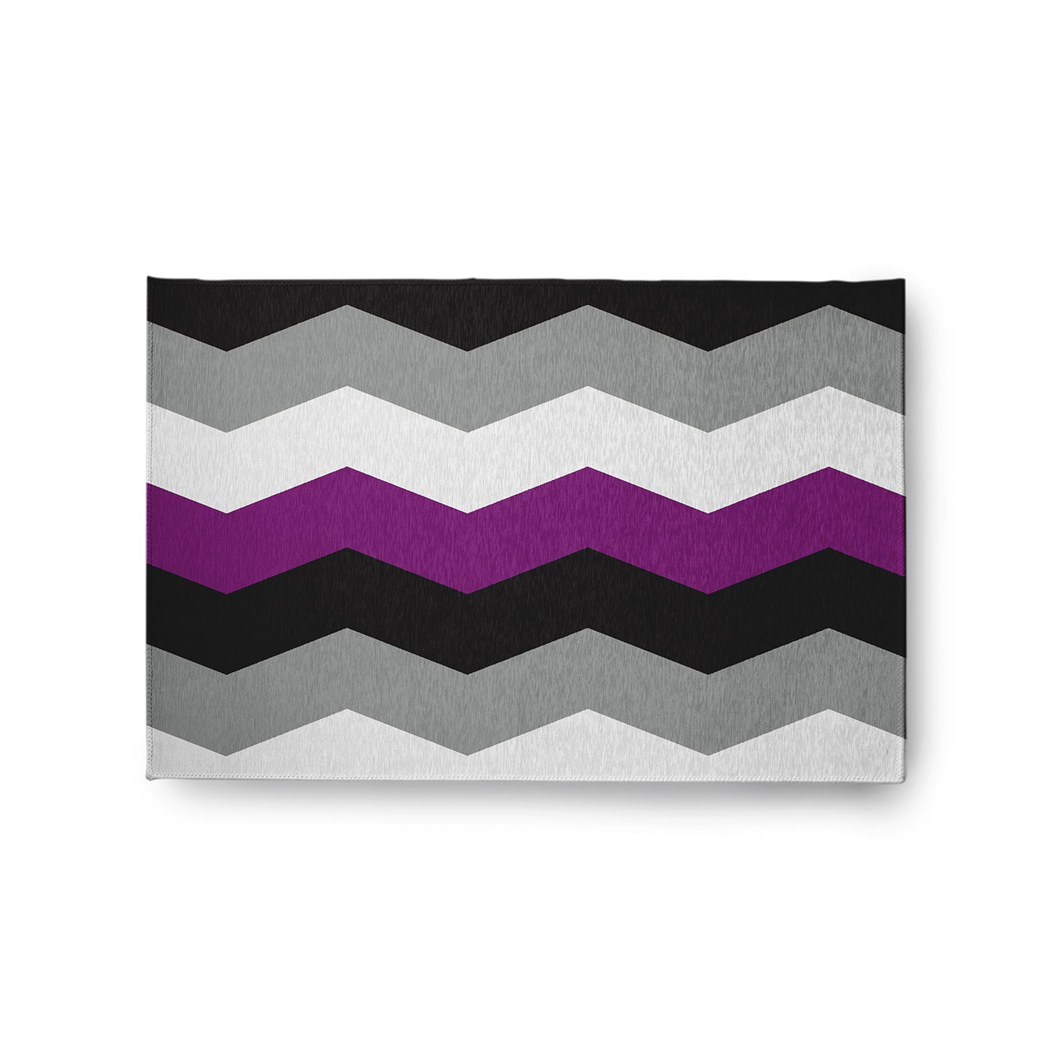 Simply Daisy 2' x 3' Asexual Chevron Asexual Chevron Chenille Indoor/Outdoor Rug