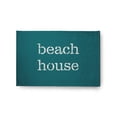thumbnail image 1 of Simply Daisy 2' x 3' Beach House Nautical Chenille Rug, Ocean Teal, 1 of 4